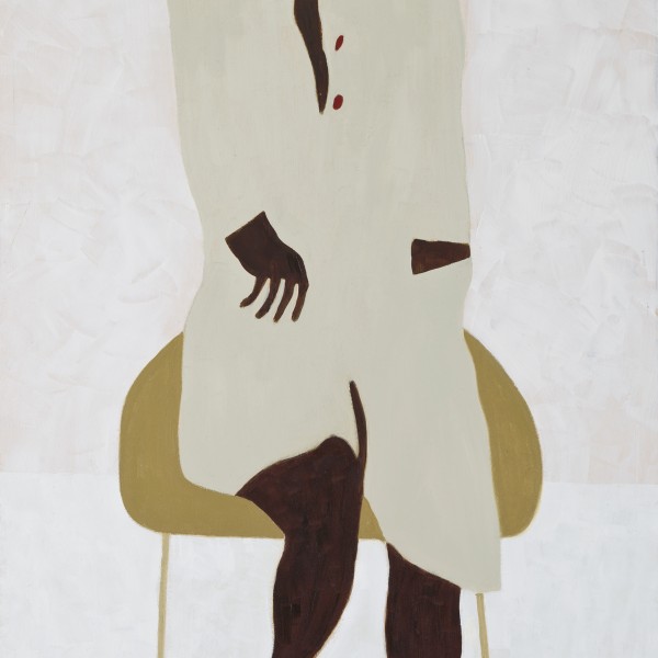 Clara II (2015), Oil on Wood, 103 x 49.5cm
