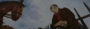 All the George (2015), Oil on Linen, 51 x 152.5cm