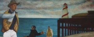 All the Fun of the Fair (2011/12), Oil on Linen, 61 x 152cm
