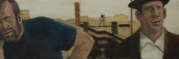Anywhere You Fancy (2012), Oil on Linen, 20 x 122cm