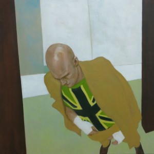 Champ du Monde (2015), Oil on Linen, 76.2 x 76.2cm