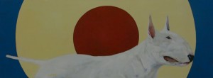 Chocolat Chaud (2015), Oil on Linen, 35.5 x 96.5cm