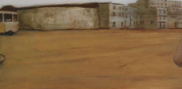 Dreamtime (2012), Oil on Linen, 38 x 152cm