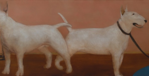 Half a World Away (2011/12), Oil on Linen, 36 x 137.2cm