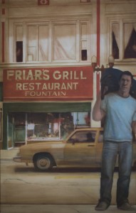 Kirk Vidas (2012), Oil on Linen, 127 x 81cm