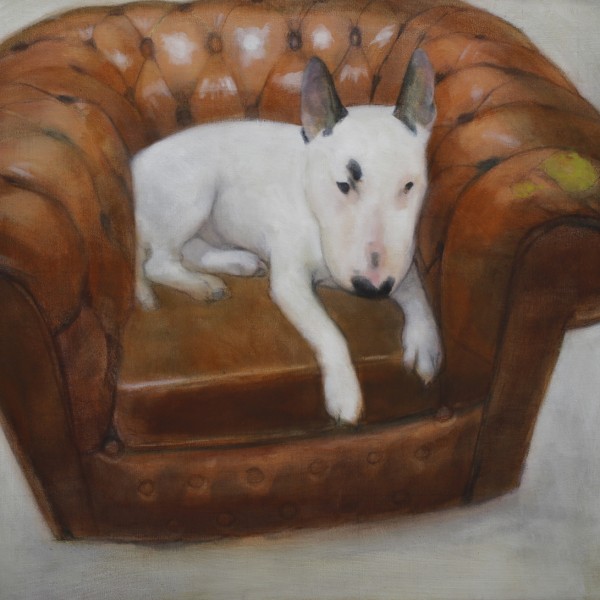 Londons Topdog (2011/12), Oil on Linen, 56 x 61cm
