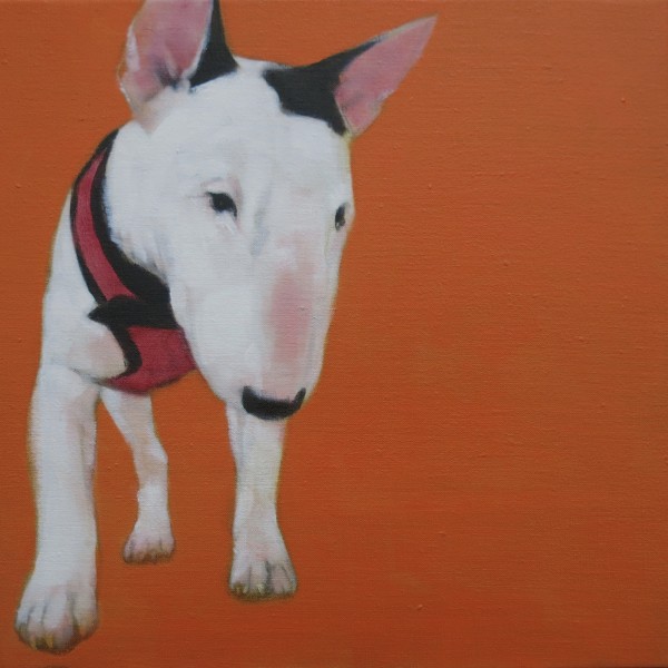 That Manish Boy (2015), Oil on Linen, 30.5 x 30.5cm