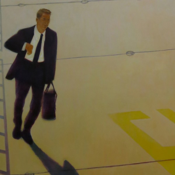 The Grifter (2015), Oil on Linen, 122 x 122cm