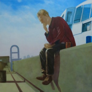 Treasure Island (2015), Oil on Linen, 122 x 122cm