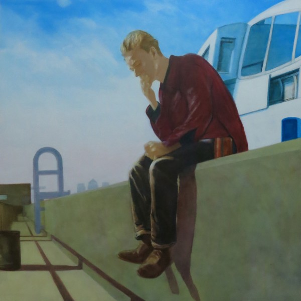 Treasure Island (2015), Oil on Linen, 122 x 122cm