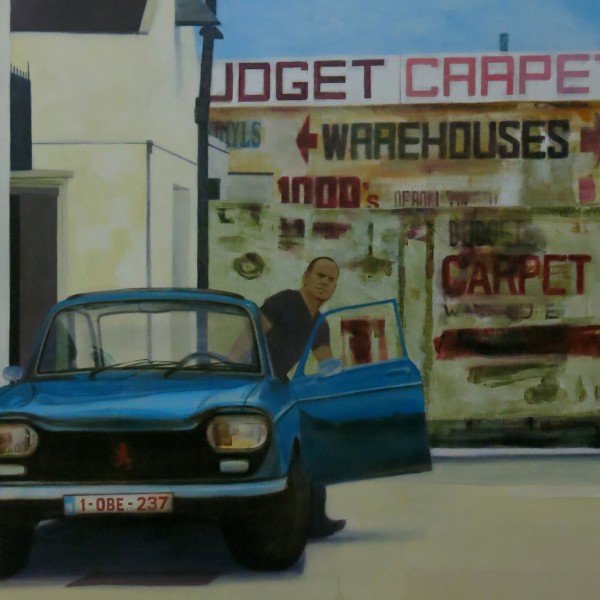 What's Been Shakin' Up and Down the Line (2015), Oil on Linen, 152.5 x 122cm