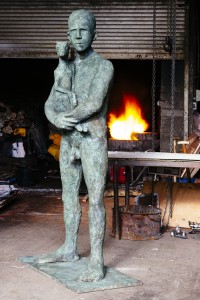 Connla (2015), Bronze, Edition of 3, H218 x L57 x W122cm