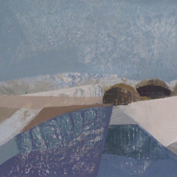 Heathland 1, Oil on Board, 18 x 24cm