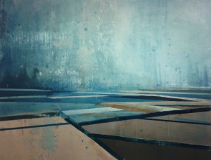Slipway, Oil on Canvas, 119 x 93cm