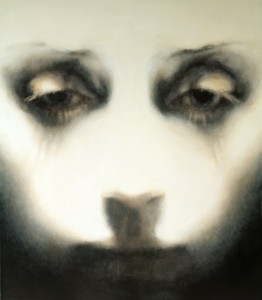Head Close Up (2007), Oil on Canvas, 97.8 x 82.5cm