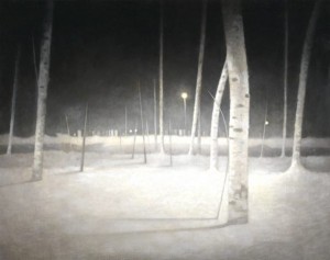 Let the Right One In (2014), Oil on Canvas, 59 x 81cm