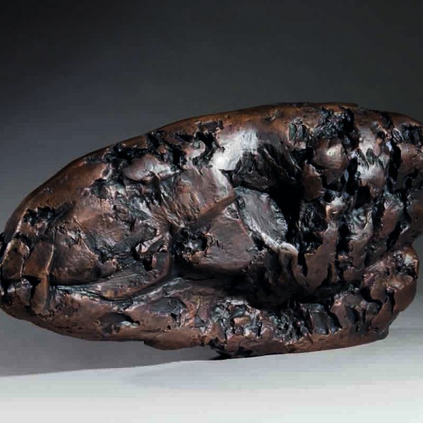 Carapace II (1963), Bronze, Edition 2 of 6, H30.5 x W61cm