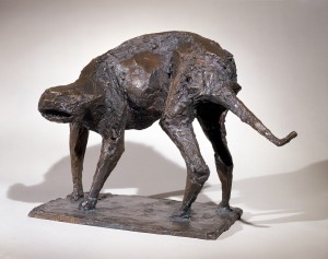 Elisabeth Frink, Cat (1953), Bronze, Edition of 8, H36.9 x W55 x D32cm