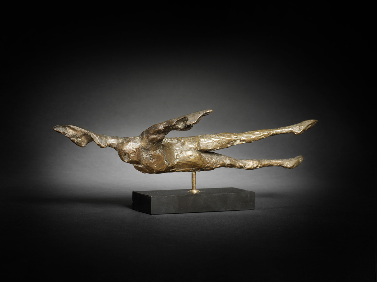 Horizontal Birdman I (1962), Bronze, Edition 10 of 10, H12.1cm x W40.6cm