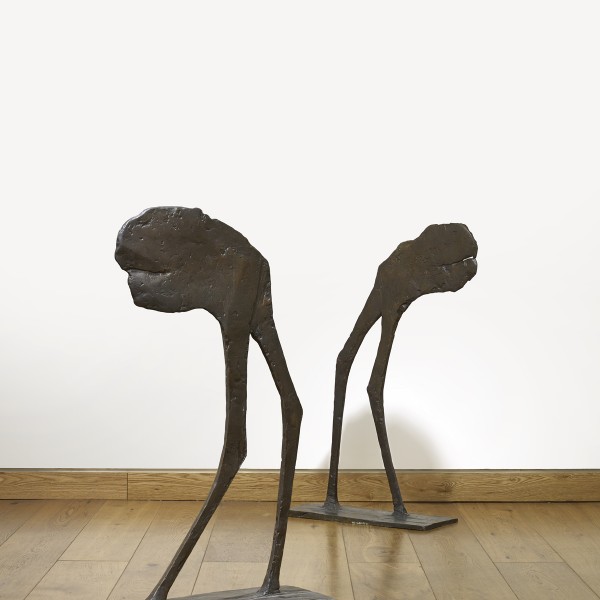 Mirages I & II (1967), Bronze, Edition 3 of 5 (Mirage I), Edition 4 of 5 (Mirage II), H91.4cm