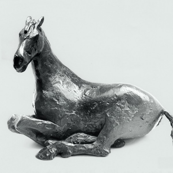 Small Rolling Over Horse (1972), Bronze, Edition 6 of 8, H18.4 x W26.7cm