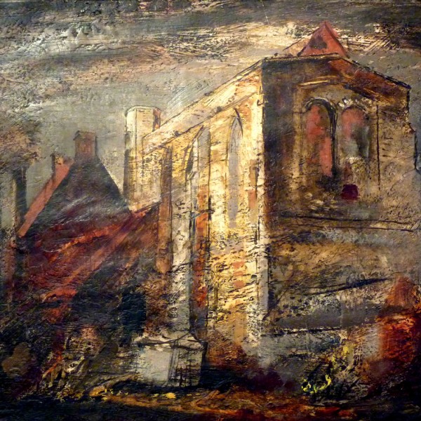 Great Goxhill (1947), Oil on Canvas, 41 x 51cm