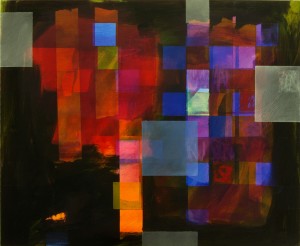 The Earth of Wives and Ashes (2014), Oil on Board, 40.6 x 50.8cm
