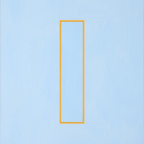 Dairylide Yellow Volts (2014), Acrylic on Aluminium, 70 x 45cm