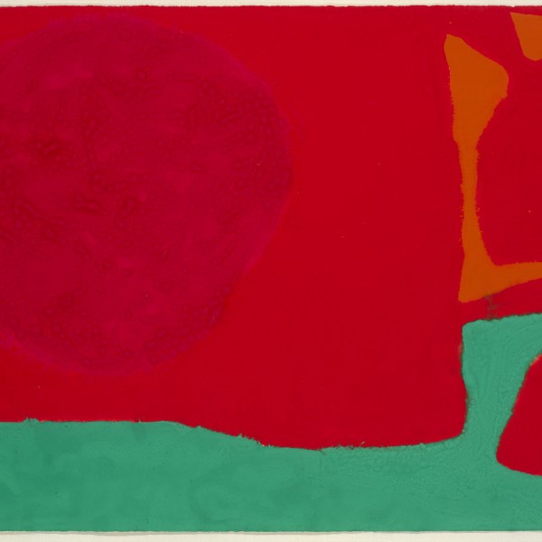 November III (1973), Gouache on Paper, 58.5 x 81cm