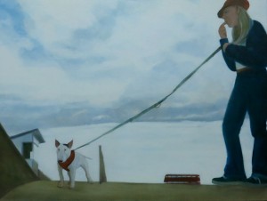 Since You Came Along (2015), Oil on Linen, 76 x 102cm