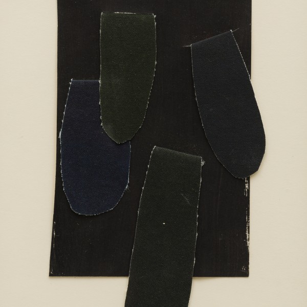 Granada (c.1969), Acrylic and Collage on Paper, 34.3 x 24.7 cm