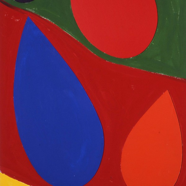 Tears of the Sun (1995), Acrylic on Canvas, 203 x 106.8cm