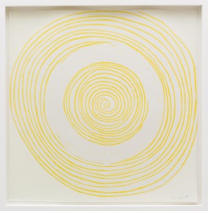 Untitled (c.1995), Unique Linocut with Hand Tinting, 64 x 64cm