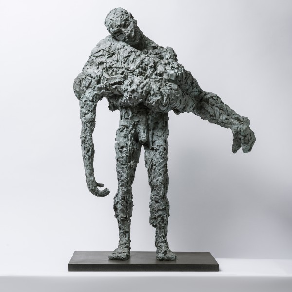 Rescue Me (2015), Bronze, Edition of 6, 105 x 87 x16cm