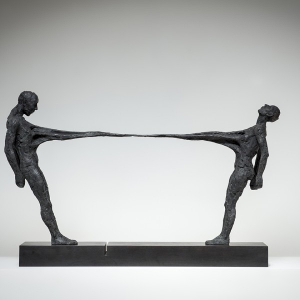Ties That Bind (2015), Bronze, Edition of 6, 47 x 72 x 16cm
