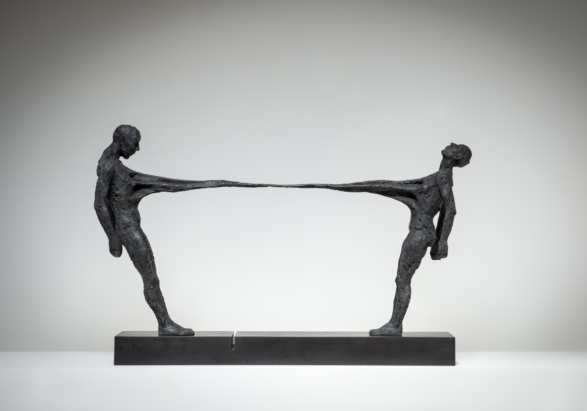 Ties That Bind (2015), Bronze, Edition of 6, 47 x 72 x 16cm