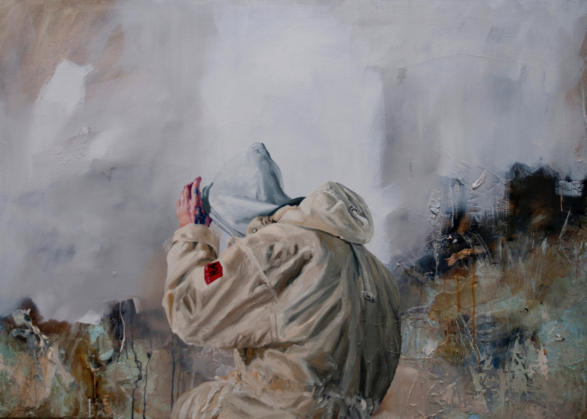 Arsenale (2013-14), Oil on Canvas, 100 x 120cm