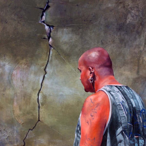 Golgotha (2015), Oil on Canvas, 52 x 38cm