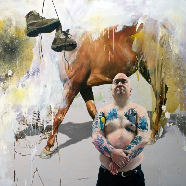 I Could Have Been Tarzan (2014), Oil on Canvas, 150 x 160cm