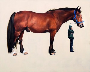 No Line on the Horizon (1999-2000), Oil on Canvas, 120 x 150cm