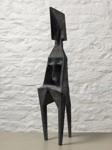 Standing Figure (1988), Bronze, Edition 2 of 9, H79 x W22 x D20cm, C75B