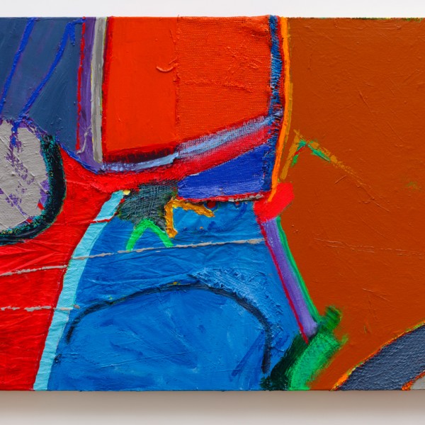 Glider (2010-11), Acrylic on Onion Sacking, Sail Cloth, Sail, Night Shirt, Hessian Sacking, Netting, Cloth and Canvas, 36 x 60 inches