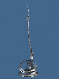 Astra (2010), Stainless Steel, Unique, 254 x 68.6cm