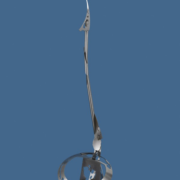 Astra (2010), Stainless Steel, Unique, 254 x 68.6cm