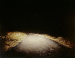 Cornish Road II (2005-07), Oil on Board, 32.5 x 42cm
