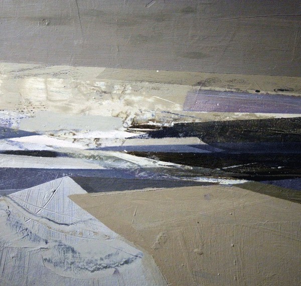 Crossings (2013), Oil on Board, 18 x 24cm