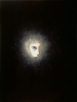 Half Head II (2006-07), Oil on Canvas, on Board, 29.25 x 22.75cm