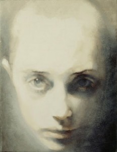 Head-Looking Up (2004-06), Oil on Canvas, on Board, 122 x 91.5cm