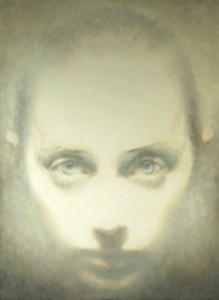 Head-Head On-Pale (2007) Oil on Board, 122 x 89cm