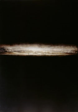 Horizontal Road (2004-07), Oil on Canvas, on Board, 122.5 x 85cm